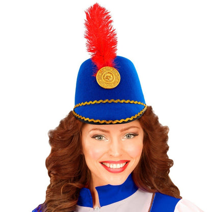 Chapeau Majorette Bleu