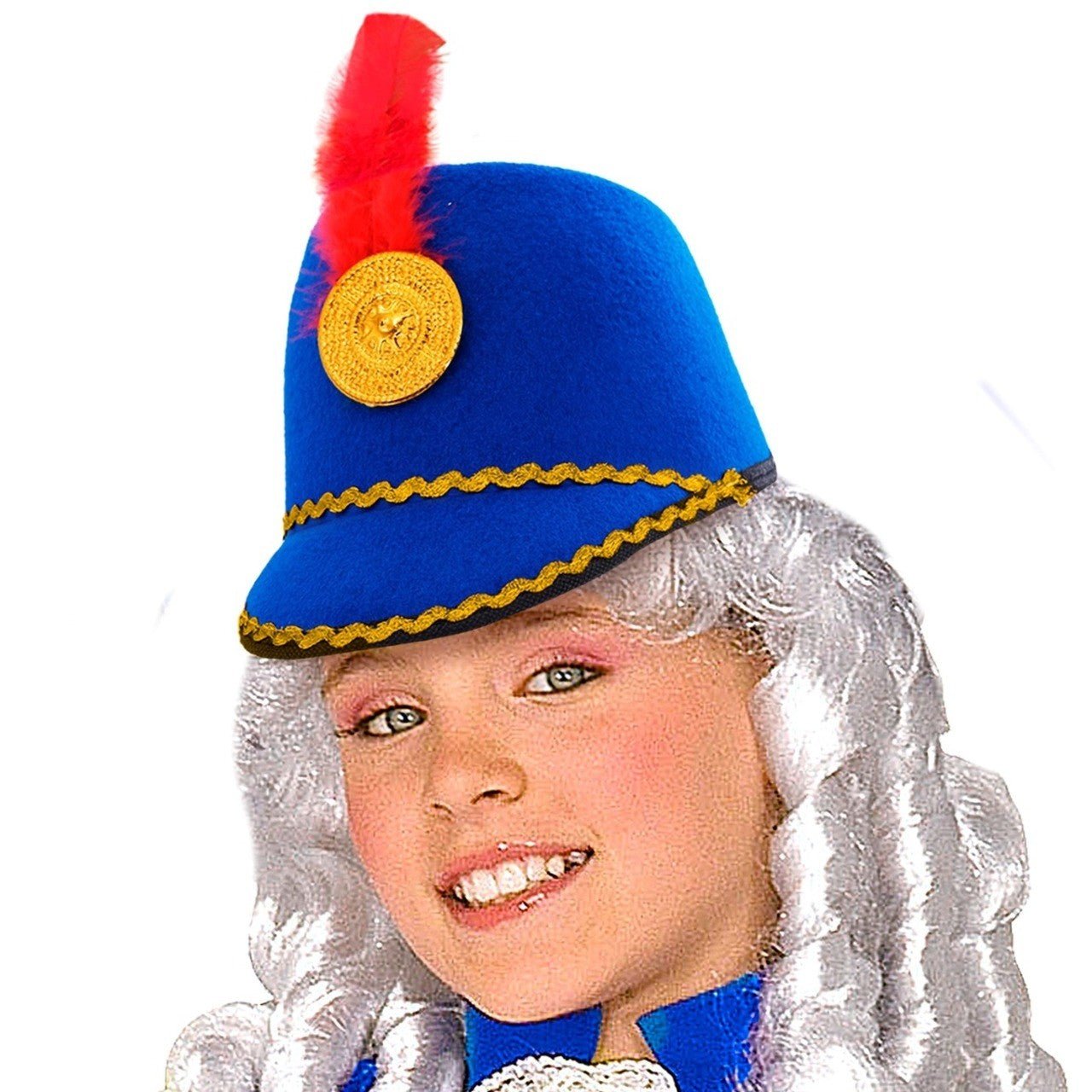 Chapeau Majorette Bleu