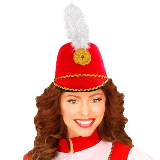 Chapeau Majorette Rouge