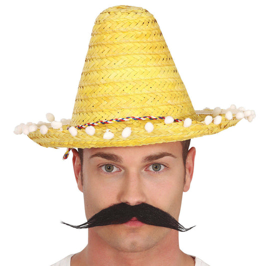 Petit Chapeau Mexicain Jaune 
