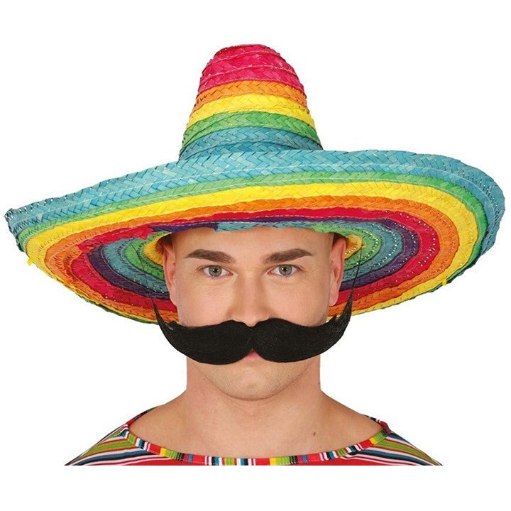 Chapeau de Paille Mexicain Multicolore