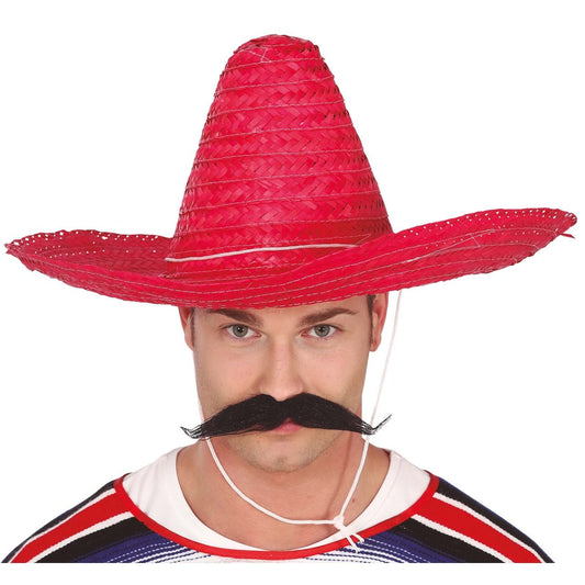 Chapeau Mexicain Rouge Éco