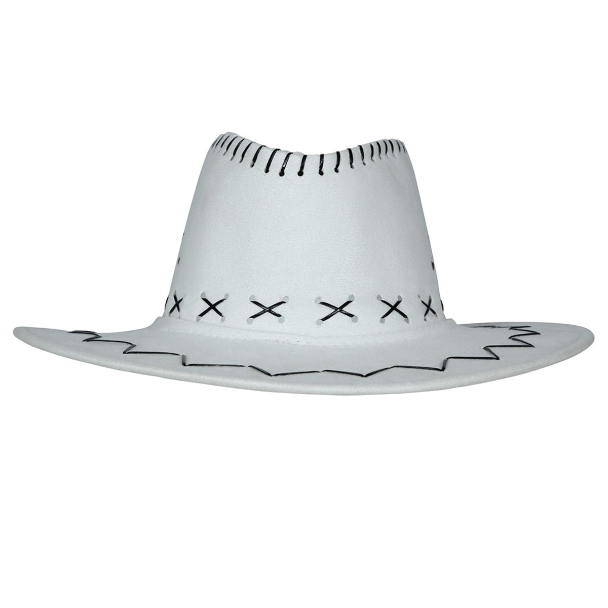 Chapeau de cow-boy blanc