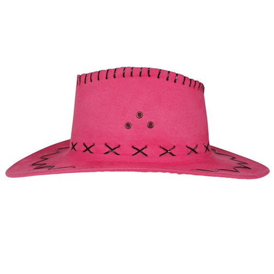 Chapeau de cow-boy fuchsia