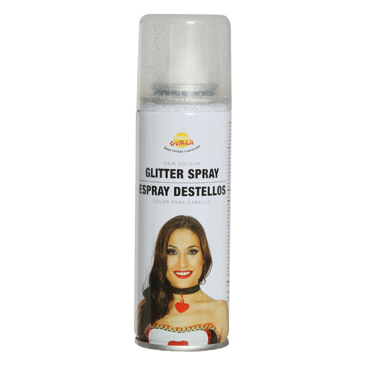Spray Cheveux Pailleté Argent