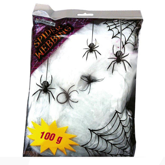 Toile d'araignée Blanche 100g