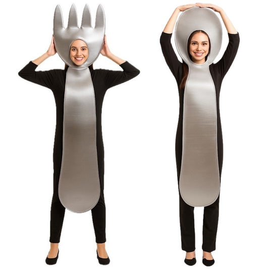 Déguisements de couple Cuillère et Fourchette