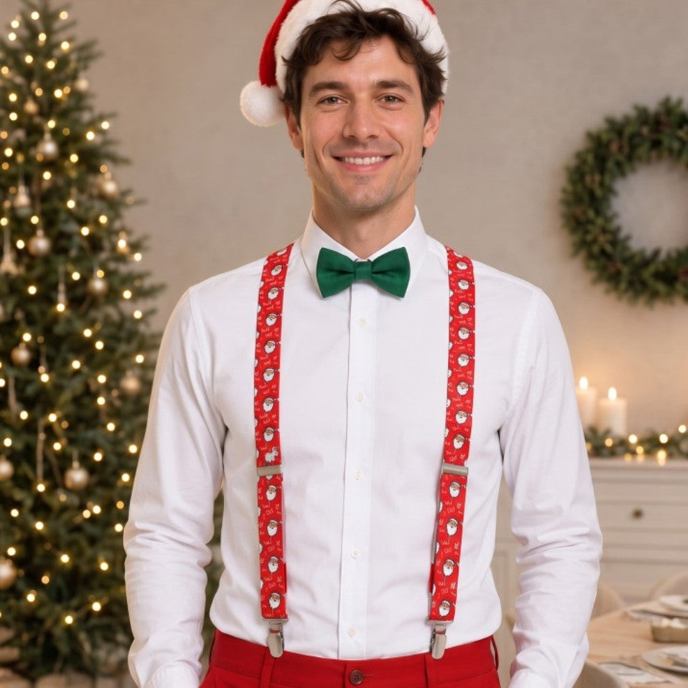 Bretelles de Noël Père Noël