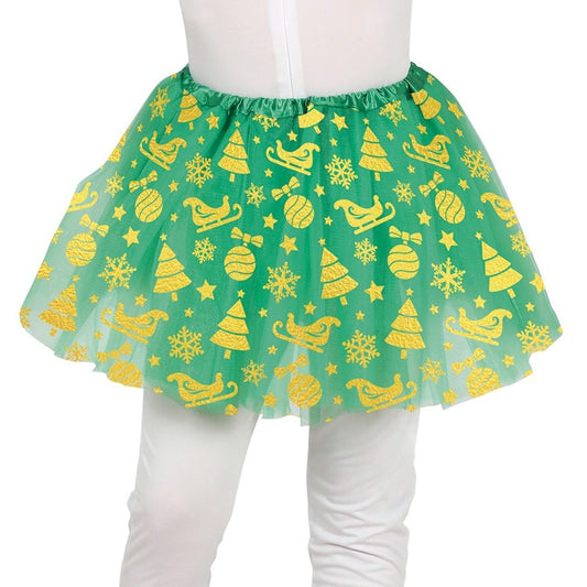 Tutu Vert Noël enfant