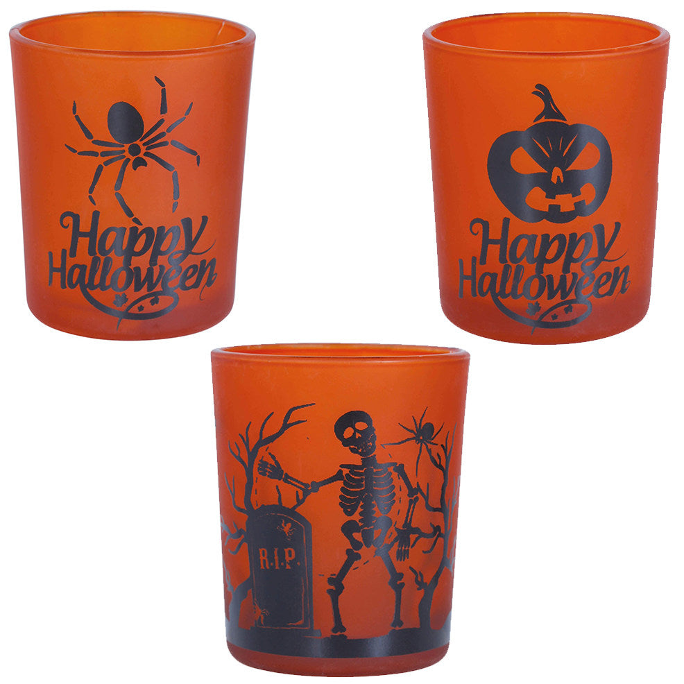 Verres d'Halloween Oranges