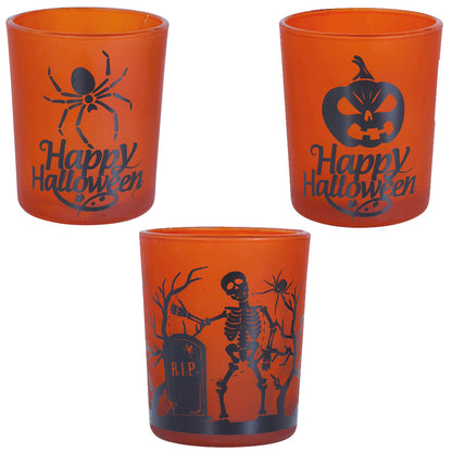 Verres d'Halloween Oranges