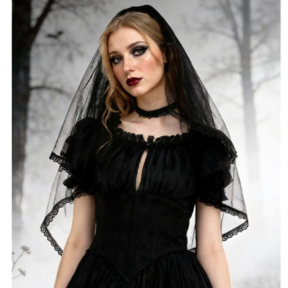 Voile Noir Dentelle