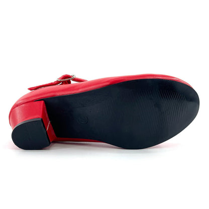 Chaussures de Flamenco Rouges pour enfants