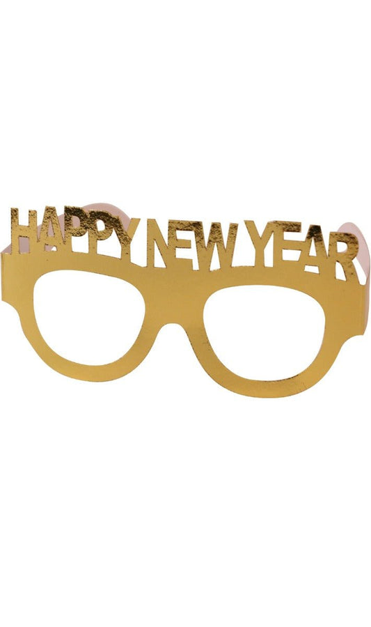 Lunettes Happy New Year Dorées