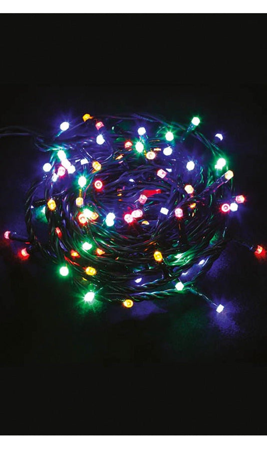 Guirlande Lumineuse Noël 10,5m Multicolore 180 Led Int.