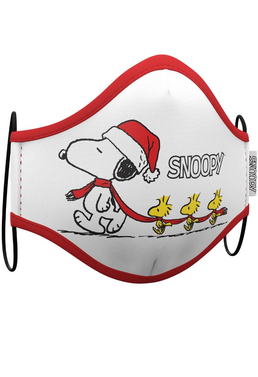 Pack 2 Masques en Tissu Snoopy™ Noël adulte