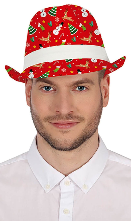 Chapeau de gangster de Noël