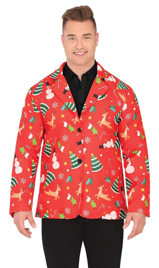 Veste de Noël Rouge