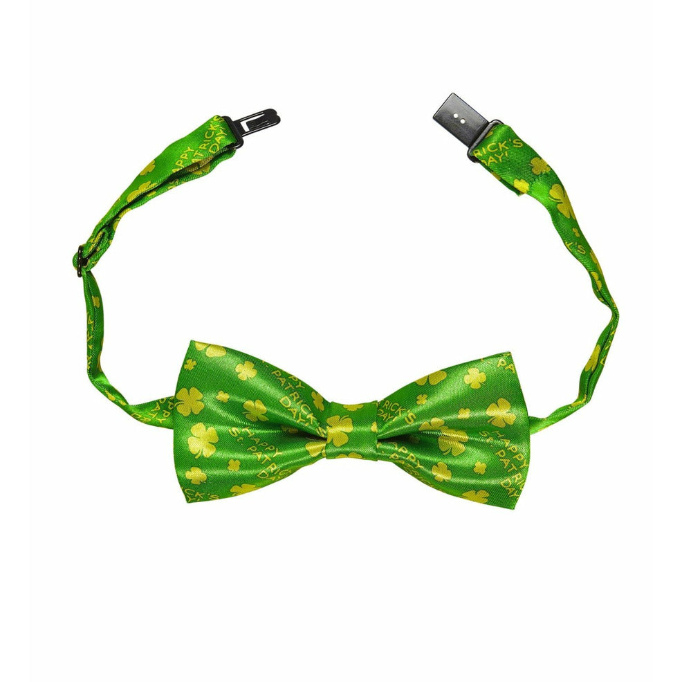 Kit Accessoires Fluo Vert - Bretelles, Chapeau Gangster & Nœud Papillon - Parfait Pour Soirée UV Ou Déguisement