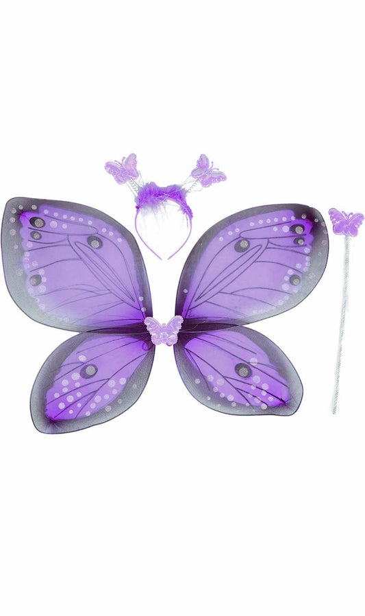 Set de Papillon Violet