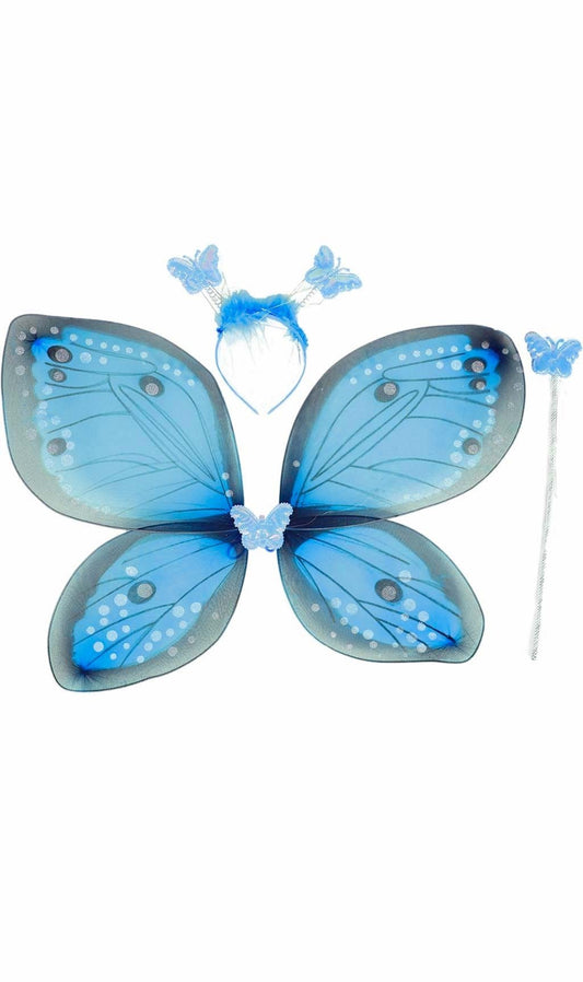 Set de Papillon Bleu