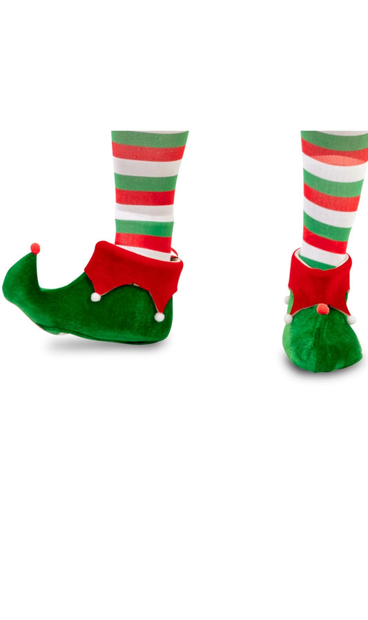 Babuchas de Elfo Claus infantil I Don Disfraz