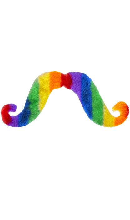 Moustache Arc-en-Ciel