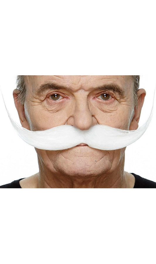 Moustache Blanche Professionnelle 069-LG