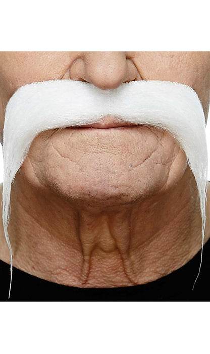 Moustache Blanche Professionnelle 081-LG