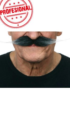 Moustache Grise Professionnelle 023-LF