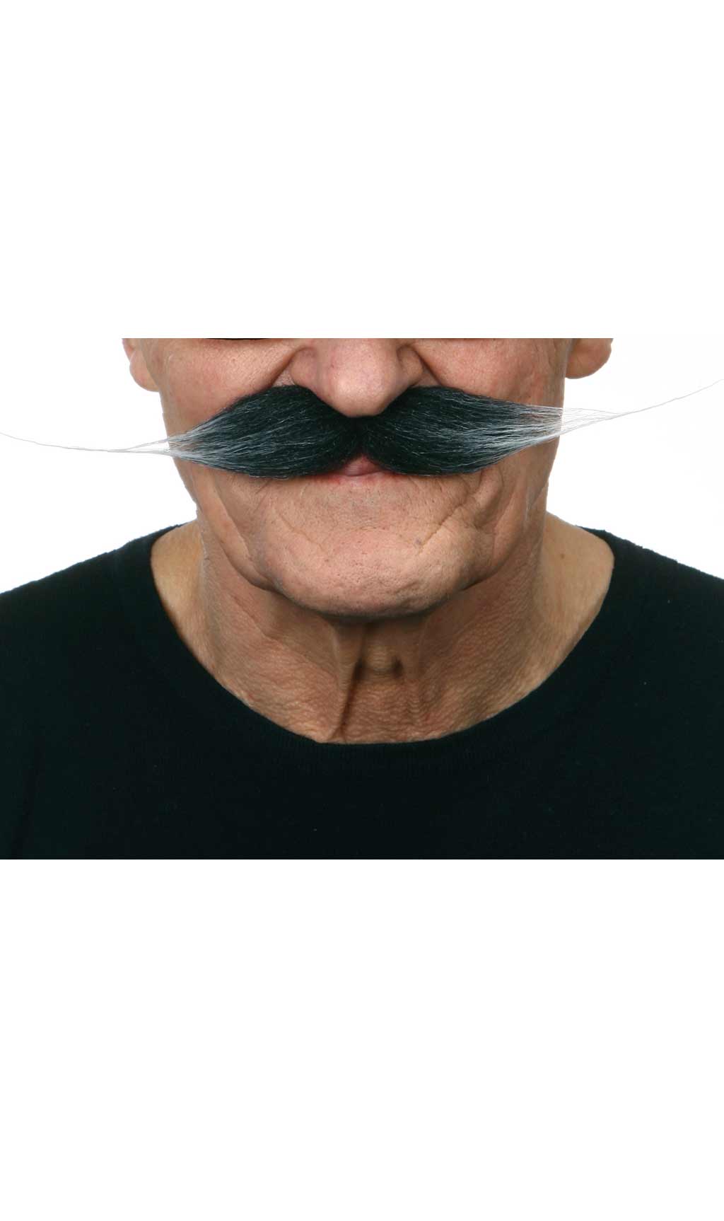 Moustache Grise Professionnelle 023-LF