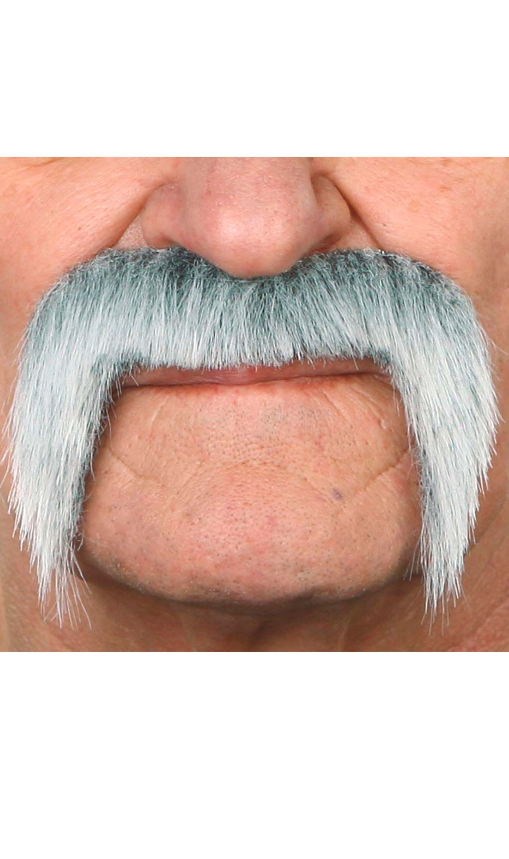 Moustache Grise Professionnelle 020-MB