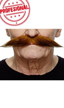 Moustache Châtain Professionnelle 068-MG