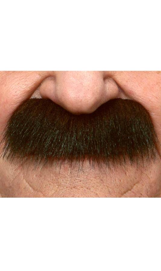 Moustache Châtain Foncé Professionnelle 007-SF