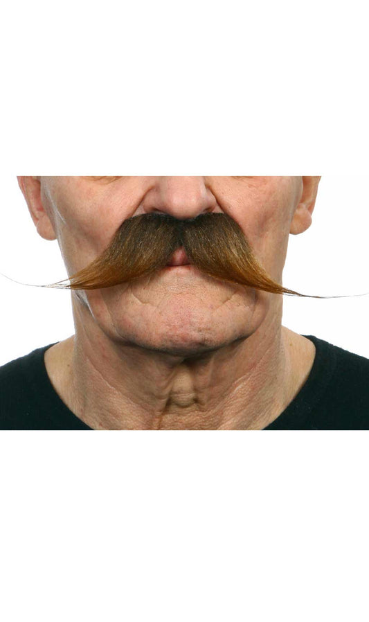 Moustache Châtain Professionnelle 012-LA