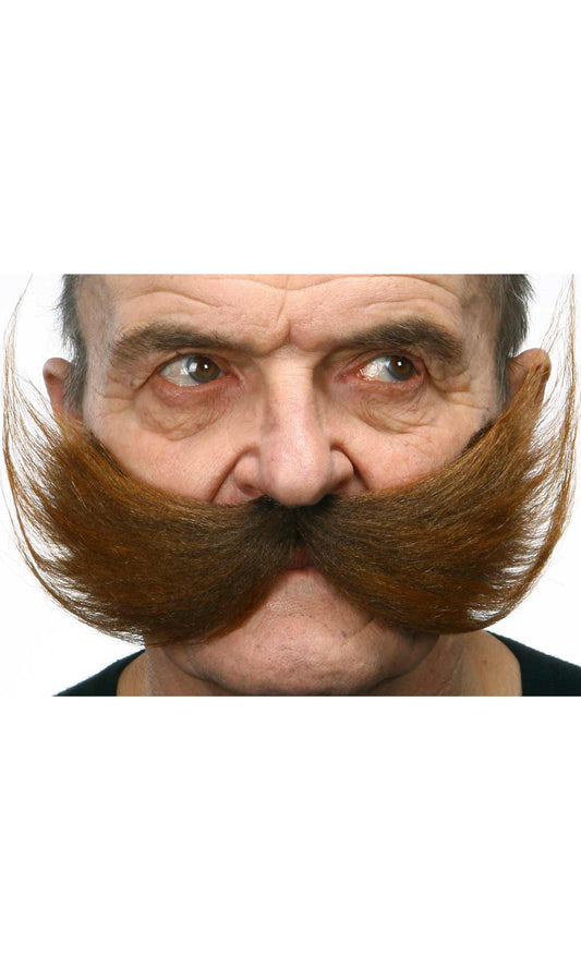 Moustache Châtain Professionnelle 039-LA