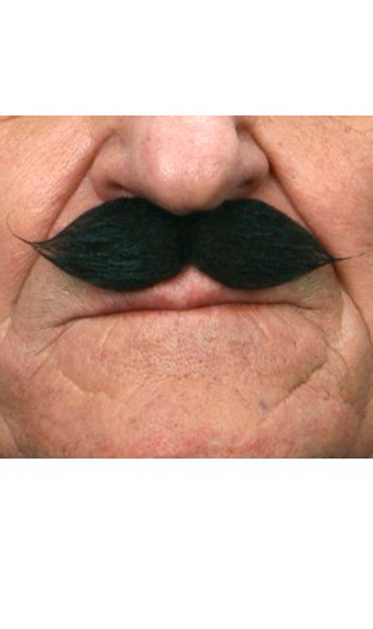 Moustache Noir Professionnelle 003-SK