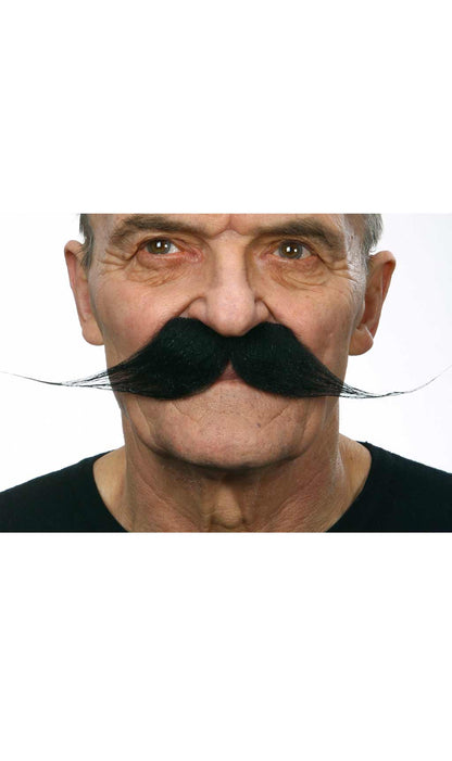 Moustache Noire Professionnelle 012-LH
