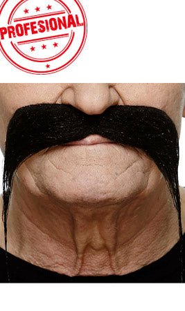 Moustache Noire Professionnelle 081-LH