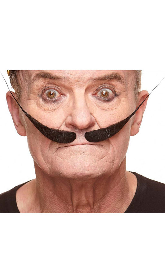 Moustache Noir Professionnel 175-LH