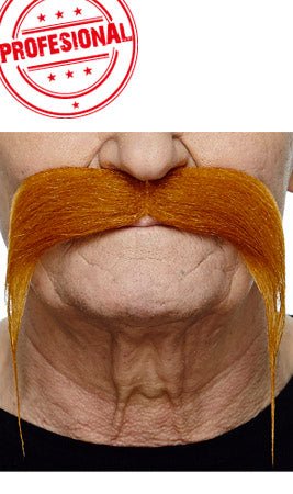 Moustache Rousse Professionnelle 081-LB