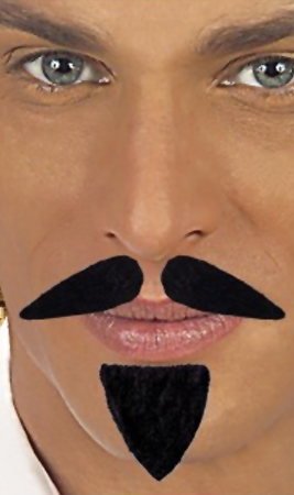 Moustache et Barbiche Mousquetaire