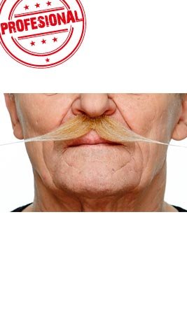 Moustache Blonde Professionnelle 044-LC