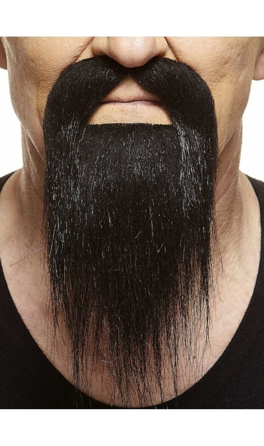 Moustache et Barbe Noir Professionnel 134-LH