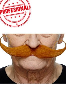 Moustache Rousse Professionnelle 073-LB