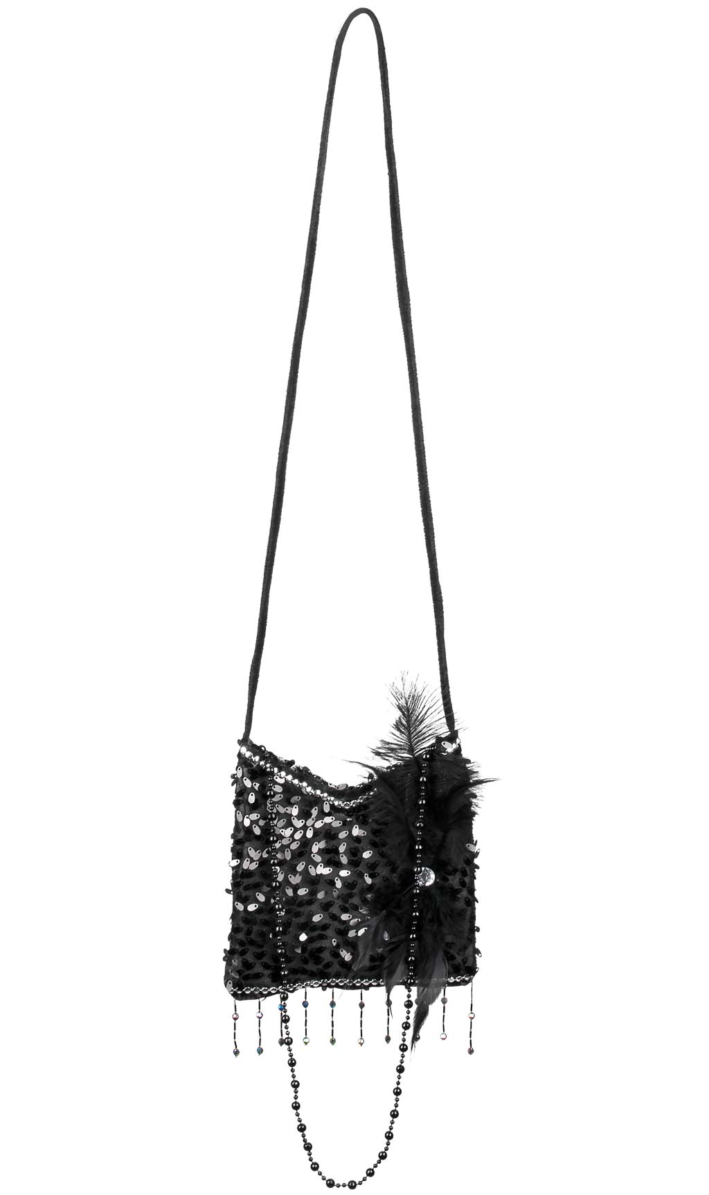 Sac Paillettes Noir