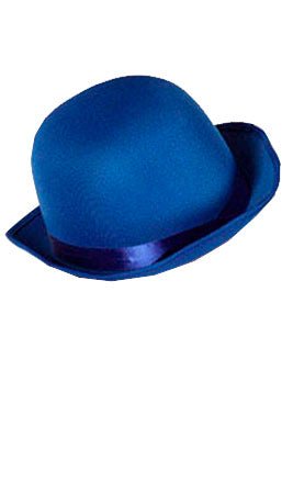 Chapeau Melon Luxe Bleu
