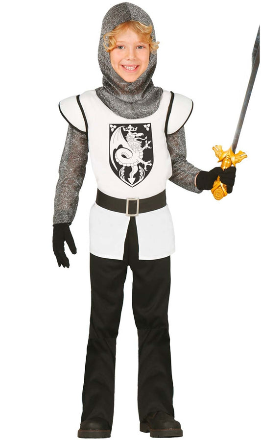 Disfraz de Caballero Medieval Dragón infantil I Don Disfraz