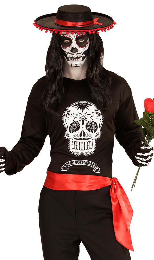 Camiseta Calavera para adulto I Don Disfraz