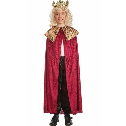 Cape de Roi pour Enfant – Effet Velours et fausse fourrure Hermine Cape de Roi pour Enfant – Effet Velours et fausse fourrure Hermine